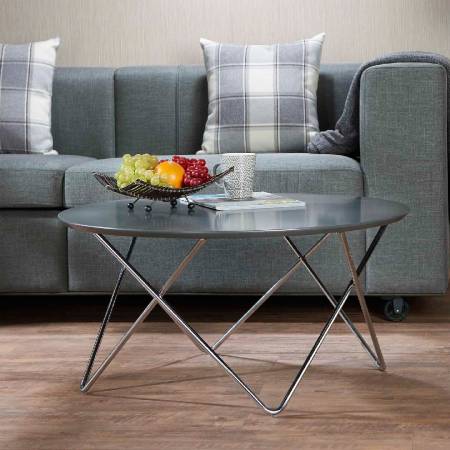 Modern stílusú dohányzóasztal.